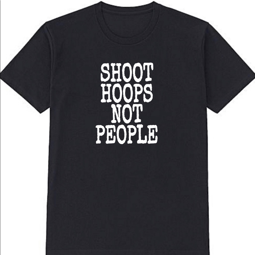 Shoot Hoops Not People